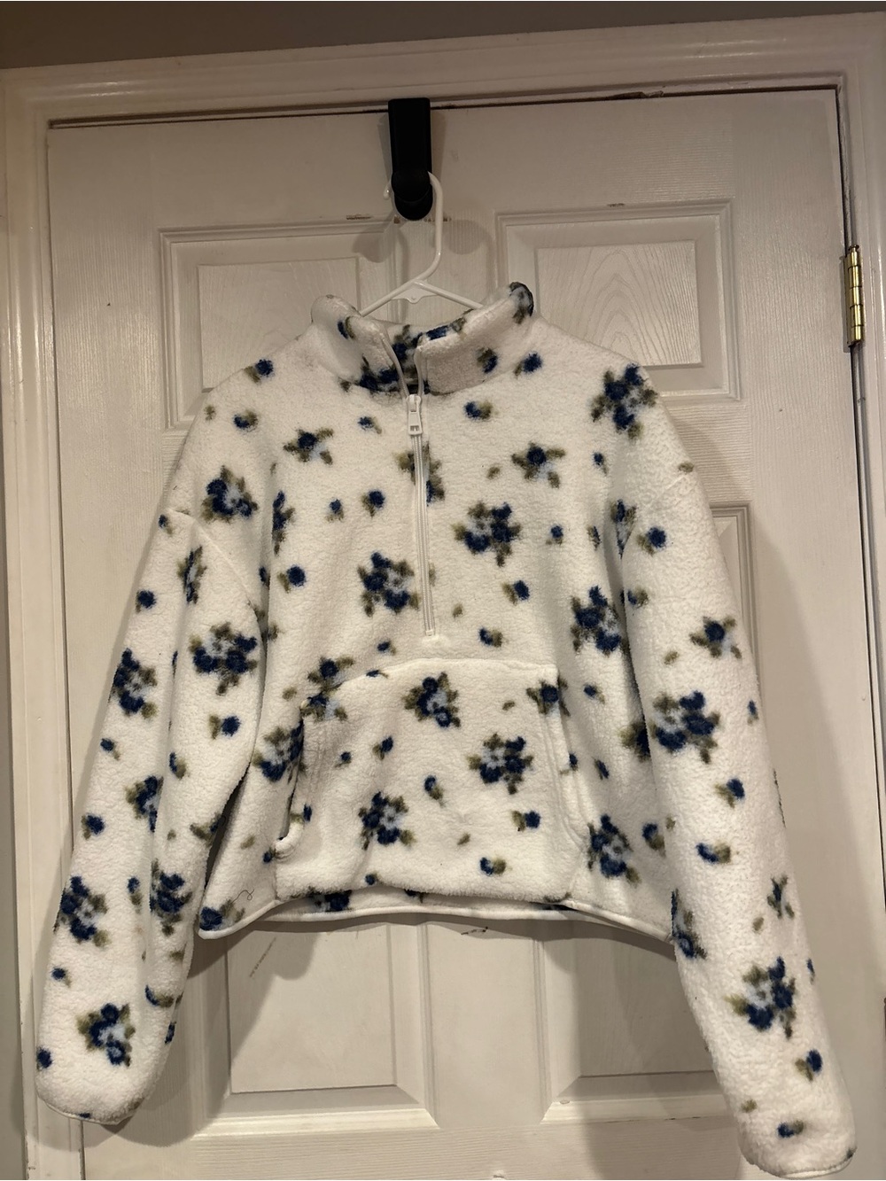 Juniors Sherpa quarter zip